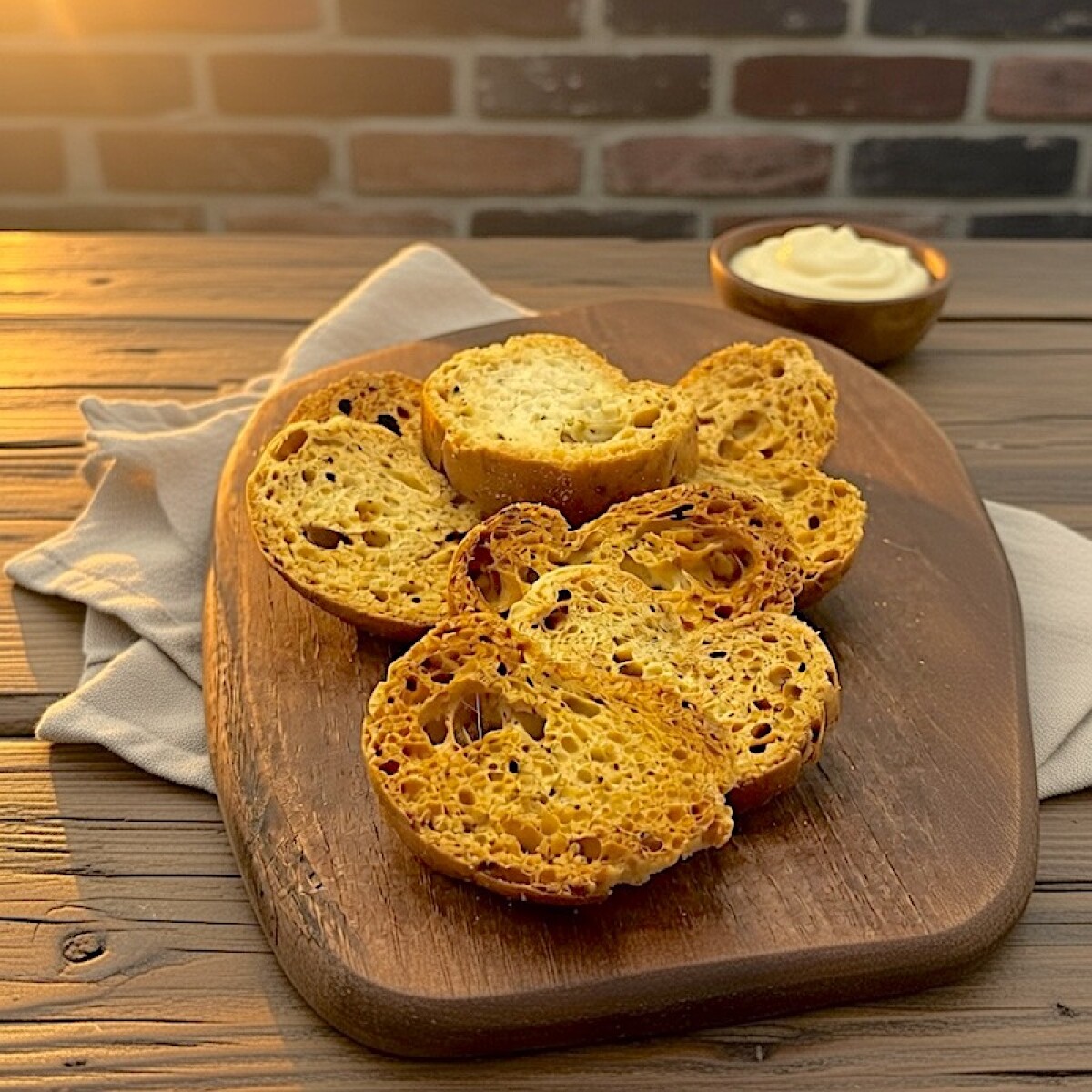 Mini Bruschettas de Orégano 