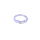 Anillo oro 18k blanco con brillantes tallado princesa. Anillo oro 18k blanco con brillantes tallado princesa.