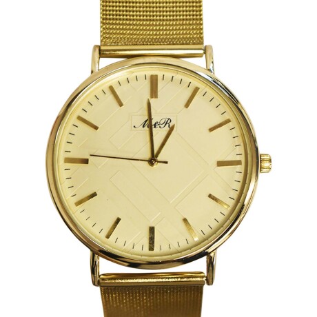 Reloj de Pulsera para Mujer Diseño Elegante Urbano Moderno Dorado
