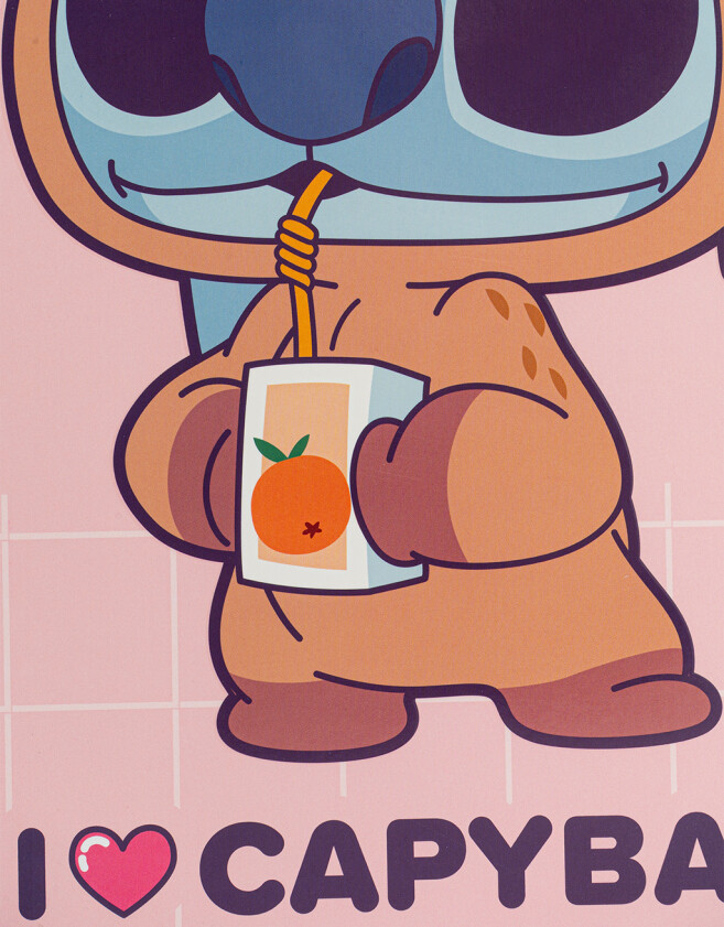 Accesorios Regalos Lúdico Bolsa De Regalo "stitch Capybara" - Combinacion Multicolor