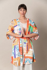 KIMONO VEGA Naranja