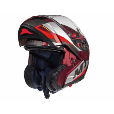 Casco MT Atom SV Transcend Rojo