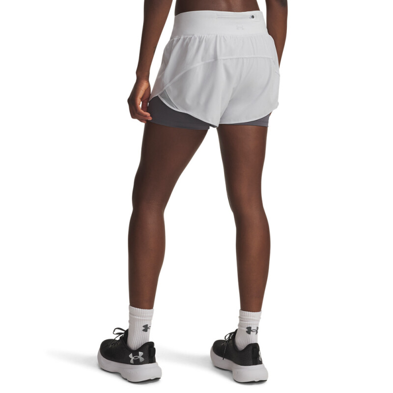 UA Launch Pro 3" 2in1 Shorts-GRY GRY-014