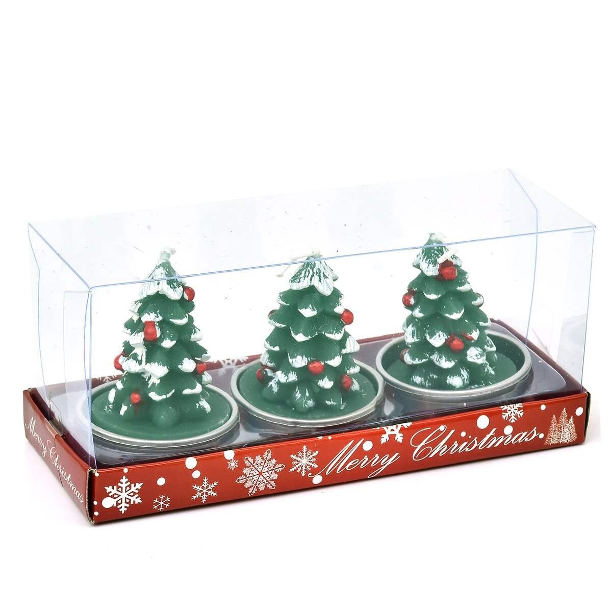 Vela X3 Navidad 3pcs /box 