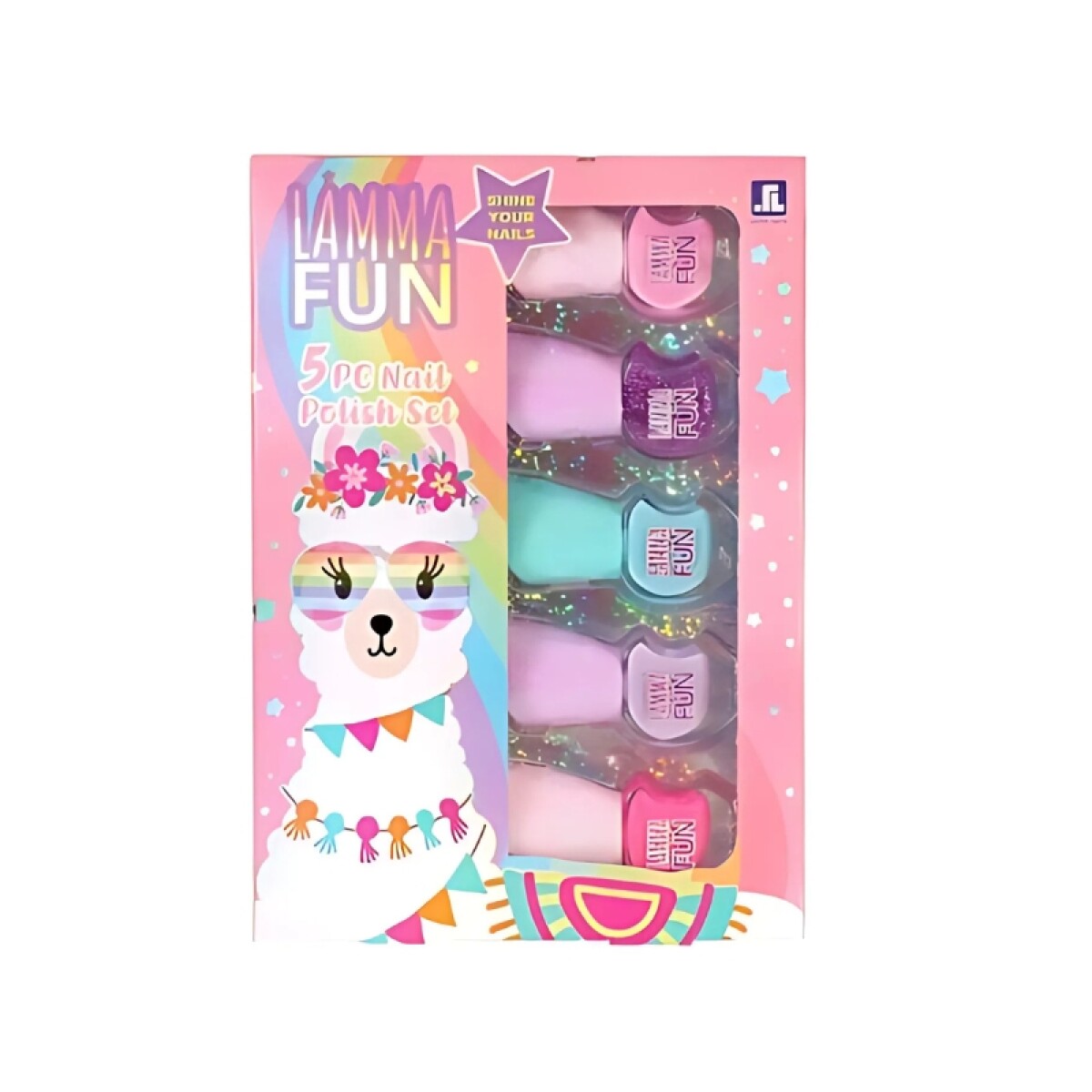 Set de esmaltes infantil x5 
