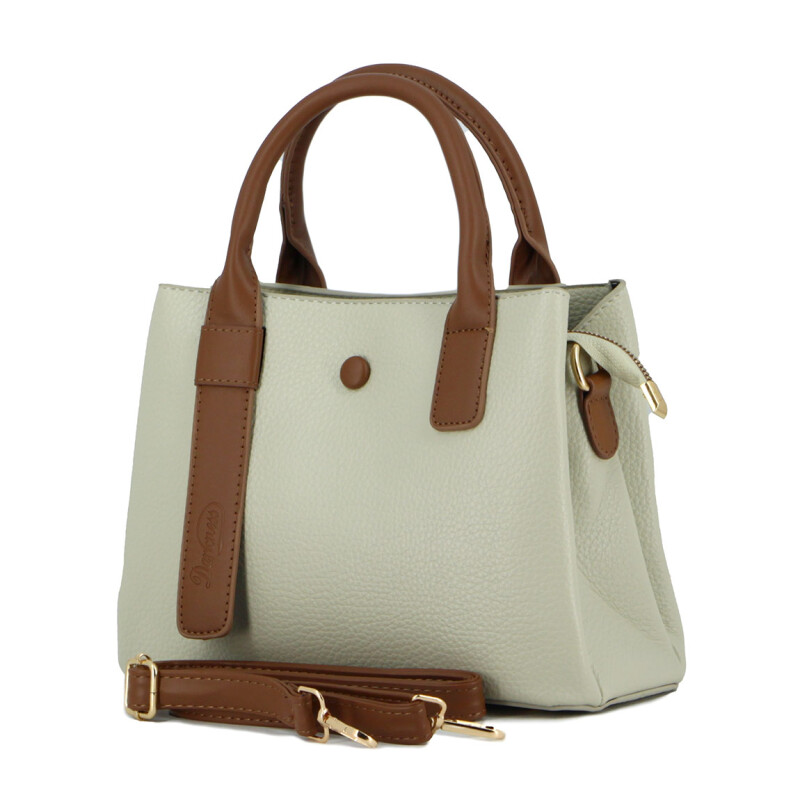 Darkness Cartera C/correa Larga Y Corta Beige-marron