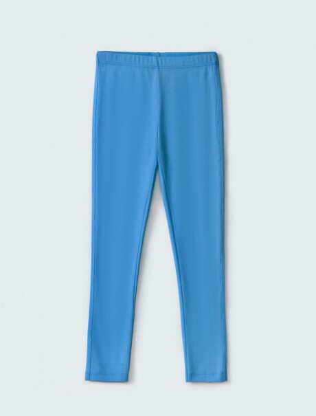 CALZA BÁSICA CELESTE