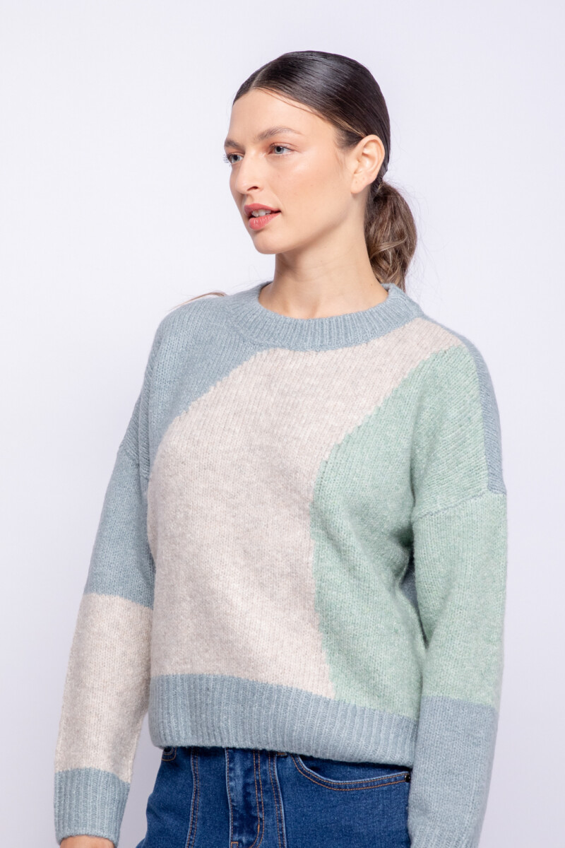 SWEATER SABINE Verde Nilo