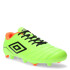 Championes de Hombre Umbro Futbol 11 Classico III HG Verde - Negro - Anaranjado