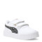 Championes Infantiles Puma Carina 3.0 Animal Blanco - Negro