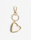 Llavero Metal Llavero Y Bag Charm De Corazón Relicario - Combinacion Bicolor