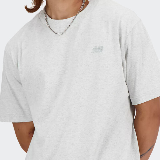 Remera New Balance Athletics Cotton Gris