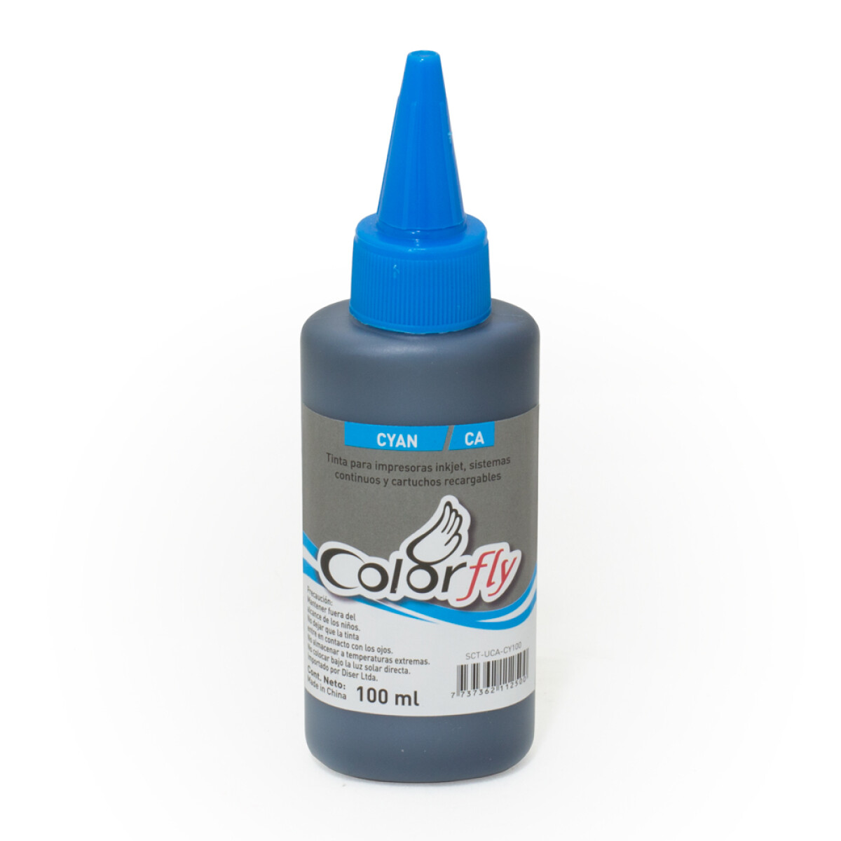 Tinta Universal Colorfly Canon Sct-uca 100M - AZUL 