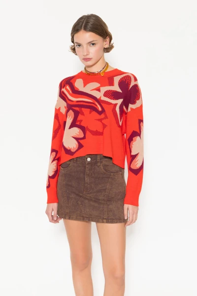 SWEATER BLOOM Rojo