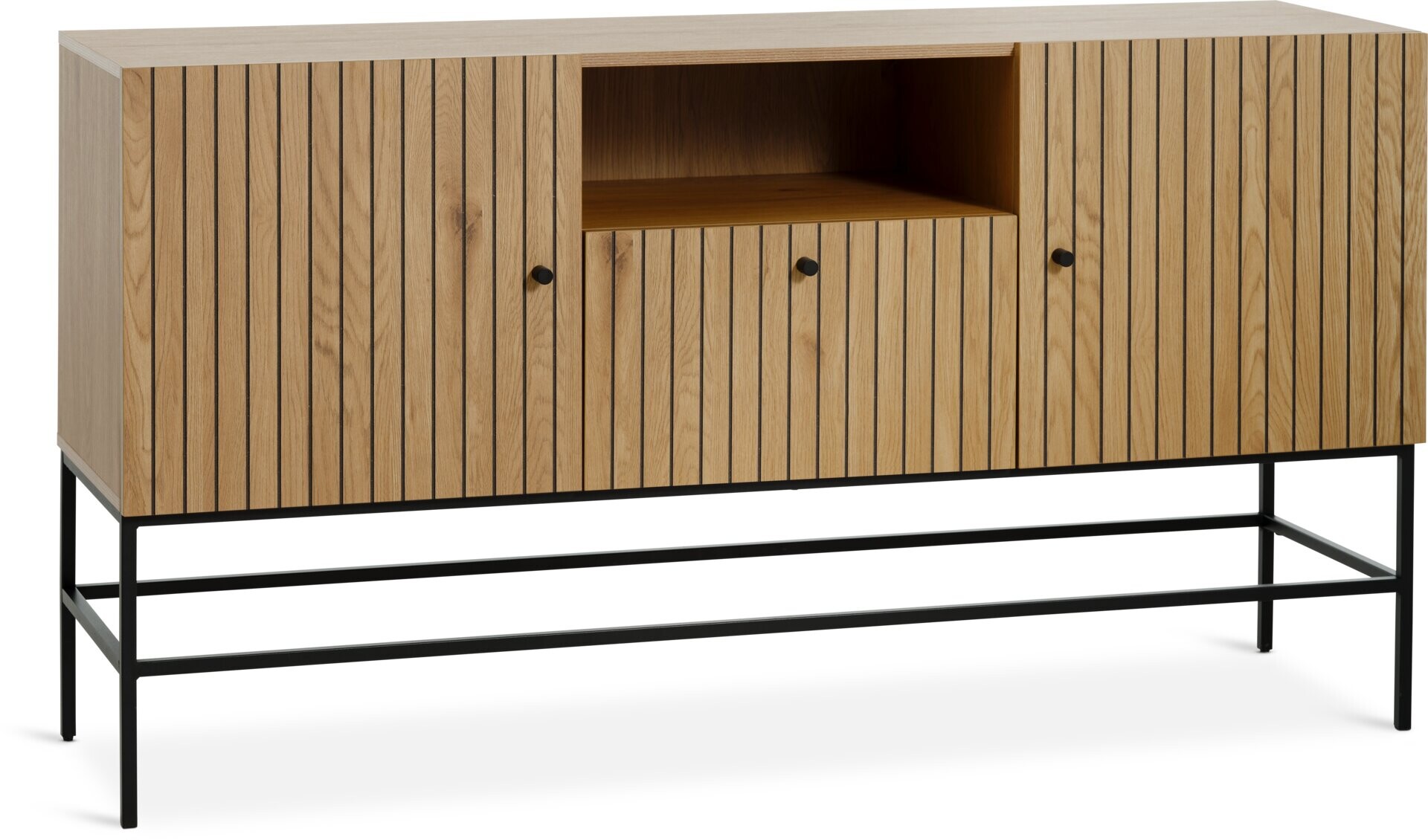 Aparador HEMDRUP 2 puertas 1 cajón roble 