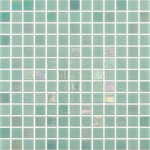Pastilla Piscina Verde Agua Nacarado 33.5X33.5Cm (2.5X2.5) GAMAS DE VERDE