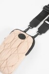 Porta celular puffy beige