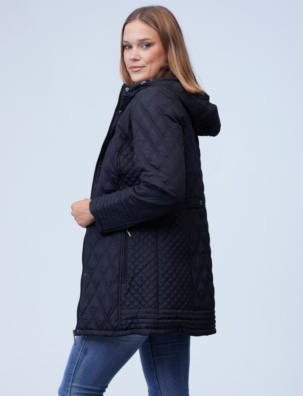 Campera Capitoneada NEGRO
