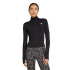 Campera de Mujer Adidas We Zp Thru Jkt Negro