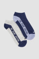 Pack x 2 medias cortas linea de color Variante 38