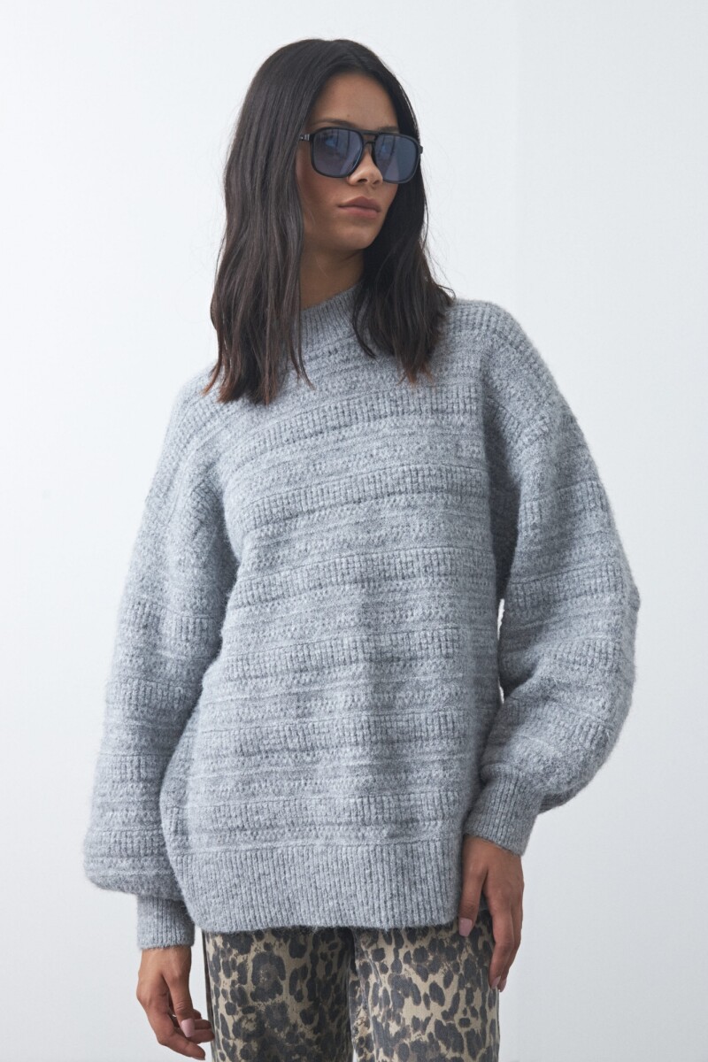 SWEATER NEVADA Gris Melange