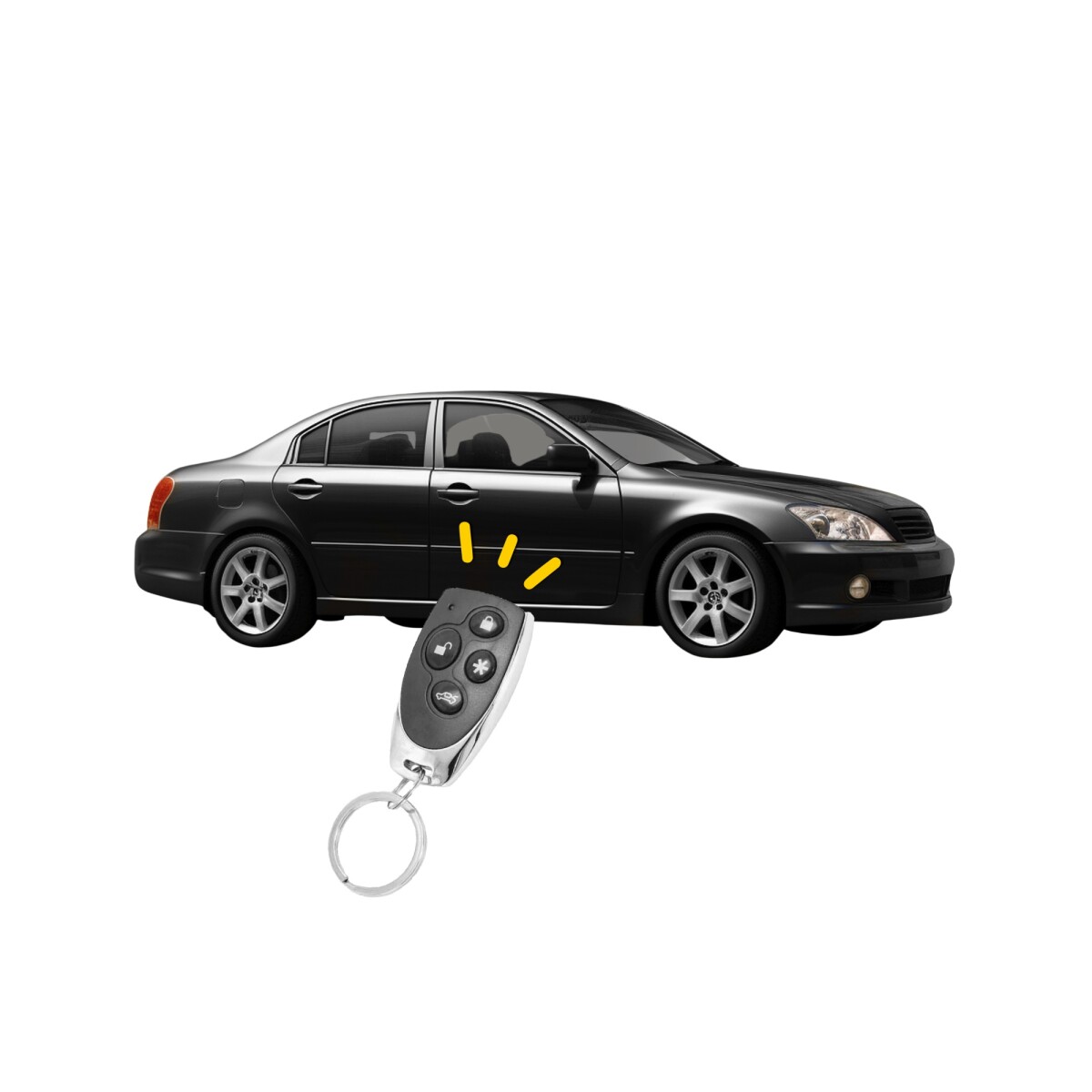Alarma Deluxe Con Sensor De Shock 