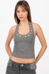 Top Hole Gris Melange