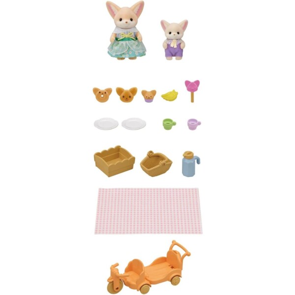 Sylvanian Families Set Hermana Y Bebe Zorro Picnic Juguete Sylvanian Families Set Hermana Y Bebe Zorro Picnic Juguete