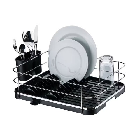 ESCURREPLATOS NEGRO CROMO Escurreplatos Negro Cromo