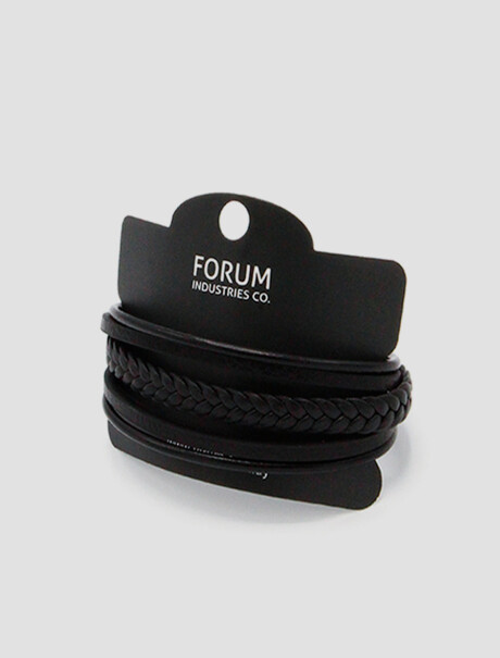 Pulsera Forum Detalles en Metal Negro/Fantasia 4