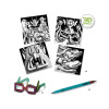 Kit para colorear Funny Freaks Djeco Kit para colorear Funny Freaks Djeco