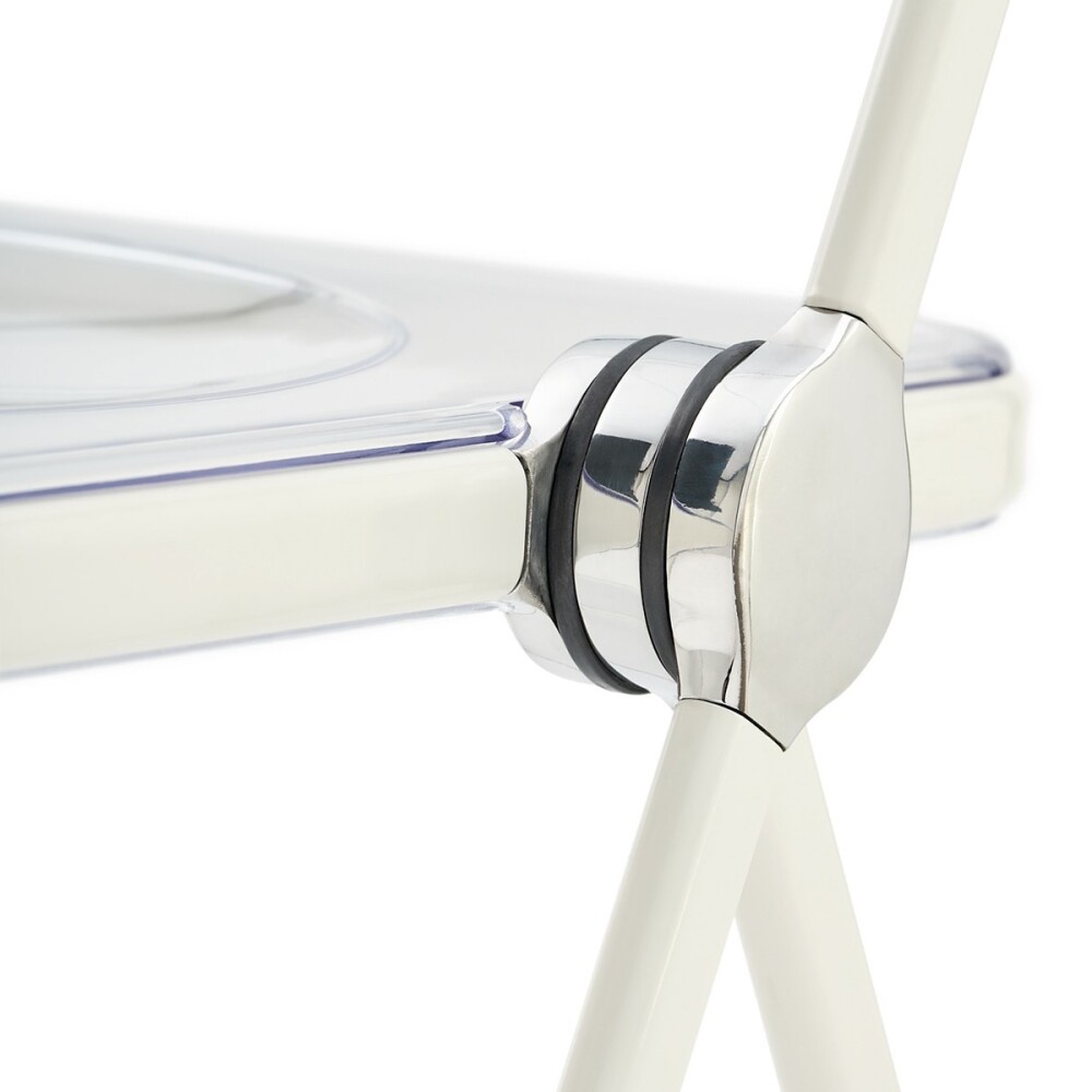 Silla de acrílico plegable Silla de acrílico plegable
