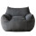 Sillón Sofá Puff Gigante Cloudnest 1 Cuerpo Pana Gris