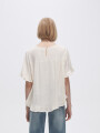 Blusa Abbas Marfil / Off White