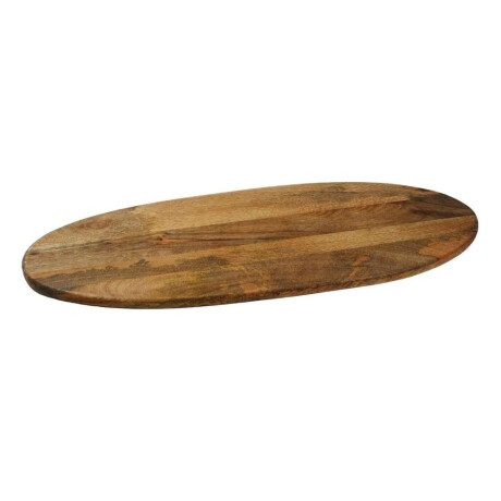 Tabla Oval P/Servir 66X26X15Cms Madera Acacia