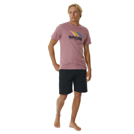 Remera MC Rip Curl Surf Revival Cruise Bordeaux