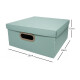 Caja organizadora Lino M 29cm x29cm x15cm VERDE