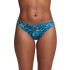 UA PURE STRETCH NO SHOW THONG-PRINT 3PK-BLU OPAL BLUE-293