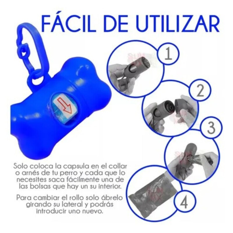BOLSITA SANITARIA X 1 + PORTA BOLSA BOLSITA SANITARIA X 1 + PORTA BOLSA