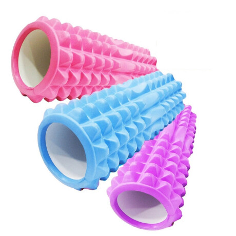 Rolo Grande 61cm Rodillo Foam P/ Fitness Pilates Yoga Multicolor