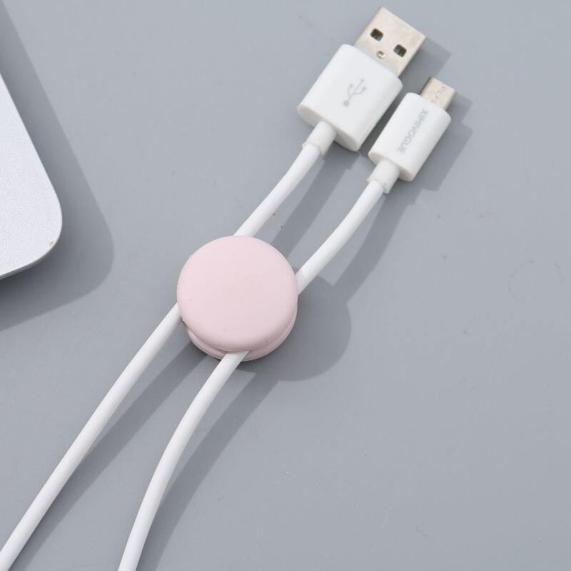 Organizador De Cables De Silicona - Set 4 Unidades Organizador De Cables De Silicona - Set 4 Unidades