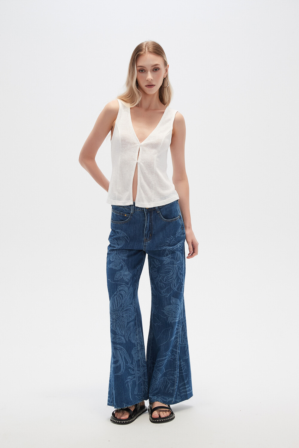 Pantalon Pinto Estampado 1