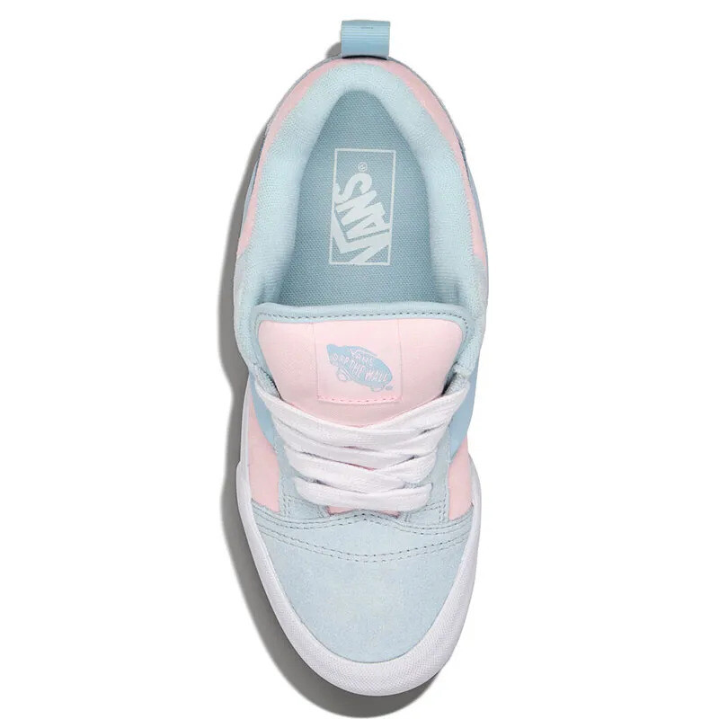 Classics - Vans - Vans Championes Knu Skool de Mujer - VN000D6ZGG91 Rosado Pastel-turquesa