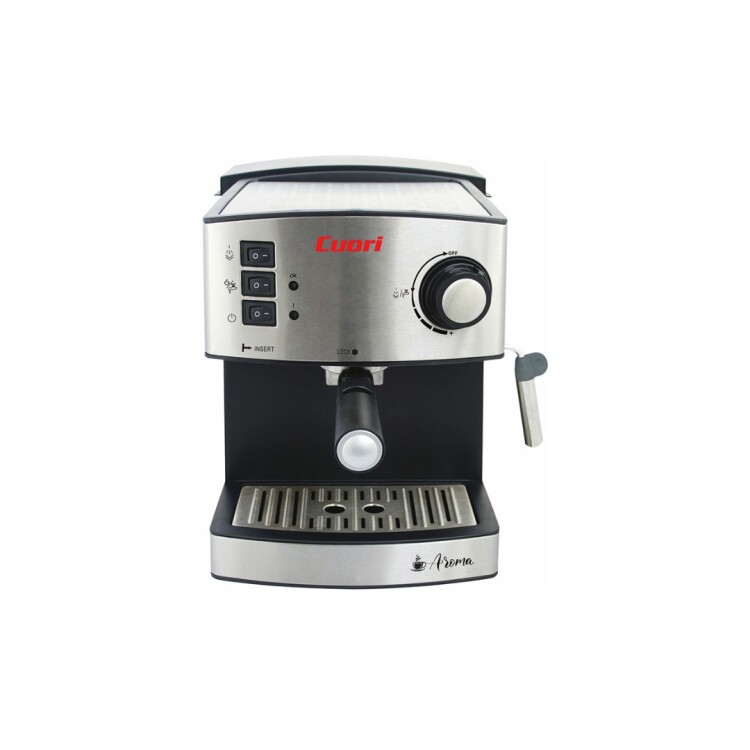 CAFETERA EXPRESSO DE PRESION CUORI AROMA CUO-4090 PLATEADO