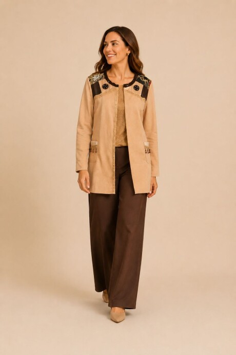 CHAQUETA BETTY Beige