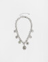 Collares Cortos Soles Collar Corto De Soles - Plateado