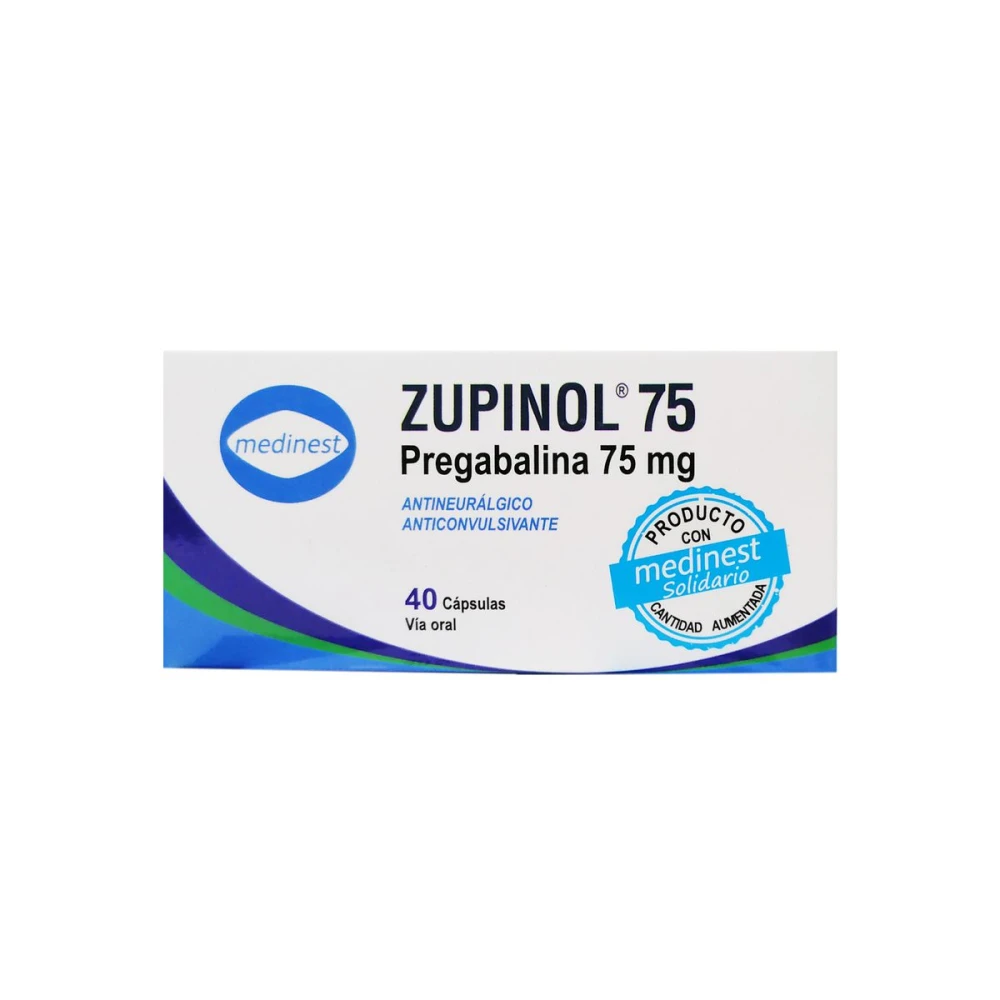 ZUPINOL 75 MG. CJ X 40 COMP.