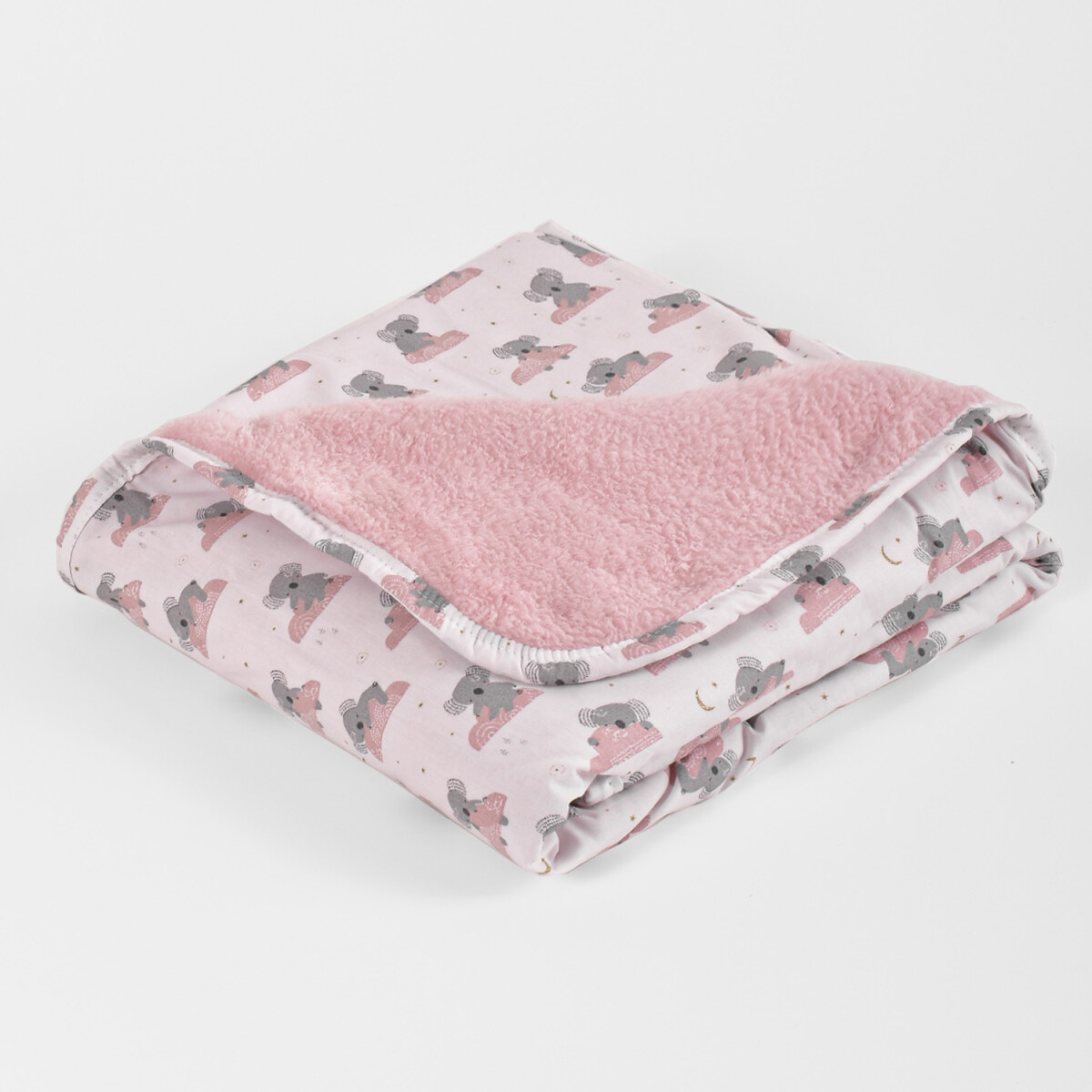 Manta Bebe II - Koalas Rosa 