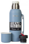TERMO PREMIUM DE 1LT TERRANO CON MANIJA CELESTE