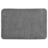 Alfombra De Baño Dohler En Microfibra 60x40cm Gris
